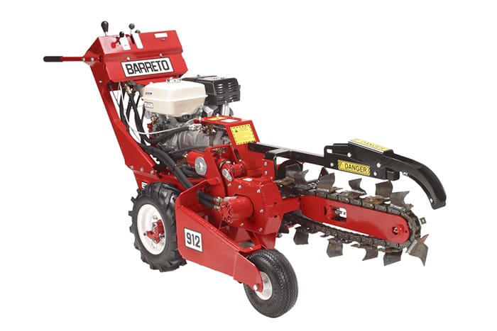 Barreto 912 wheeled trencher - K&amp;R Tool Shed