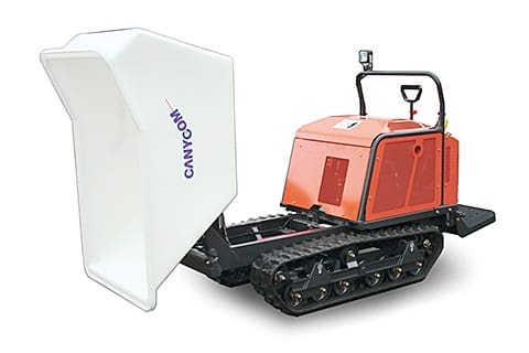 tracked concrete buggy