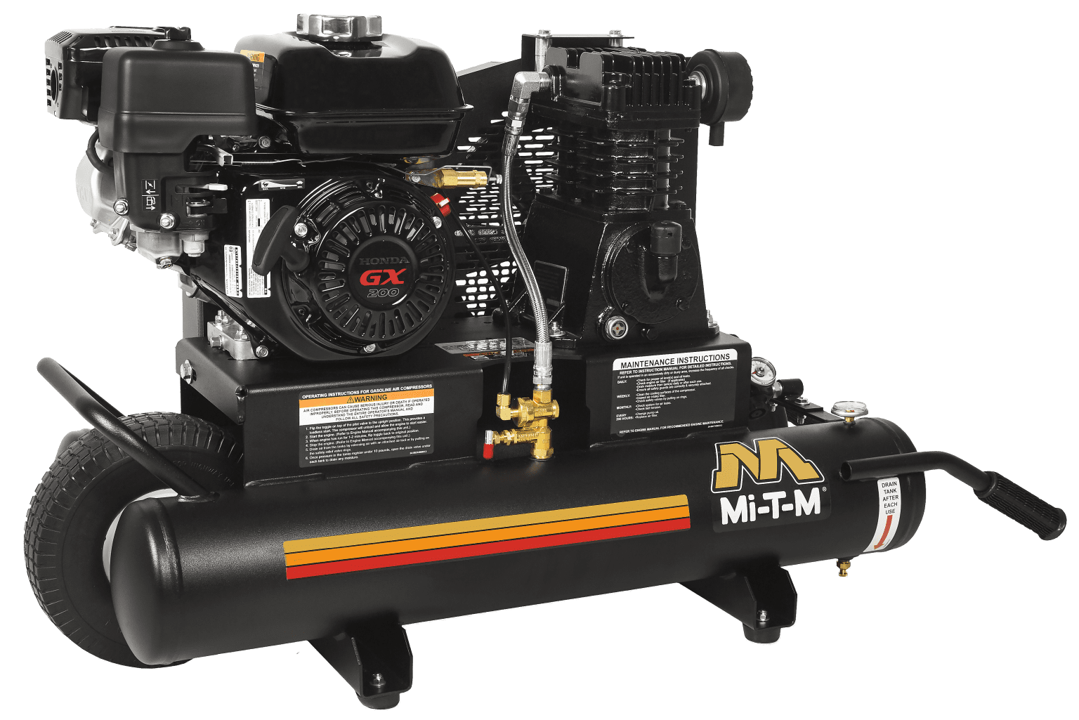 10 CFM Gasoline Air Compressor K&R Tool Shed