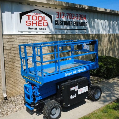 26' Rough Terrain Scissor Lift